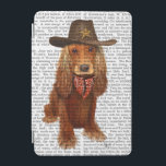 コッカースパニエル犬カウボーイ2 iPad MINIカバー<br><div class="desc">ペット</div>
