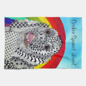 コッカースパニエル犬キッチンタオル キッチンタオル (横)