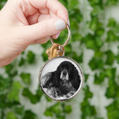 コッカースパニエル犬キーチェーン キーホルダー (手)