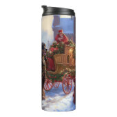 コッカースパニエル犬クリスマスフェスティバルシーズン タンブラー (回転右)