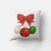 コッカースパニエル犬クリスマス クッション (裏面)