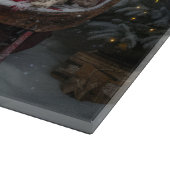 コッカースパニエル犬スノウリースレイクリスマスデコール カッティングボード (角)