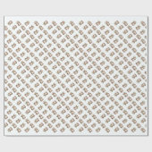 コッカースパニエル犬ティス ラッピングペーパー (フラット)