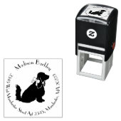 コッカースパニエル犬ドッグパピー セルフインキングスタンプ (インサイチュ)