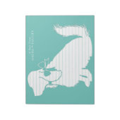 コッカースパニエル犬ドッグパピー ノートパッド (回転)