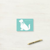 コッカースパニエル犬ドッグパピー ポストイット (デスク上)