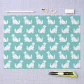 コッカースパニエル犬ドッグパピー 薄葉紙 (クラフト)