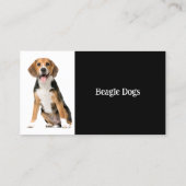 コッカースパニエル犬ドッグブリーダーPETシッター 名刺 (裏面)