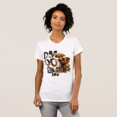 コッカースパニエル犬ドッグママ – エレガント & Loving Companio Tシャツ (正面フル)