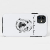 コッカースパニエル犬ハッピー顔 Case-Mate iPhoneケース (裏面(横))