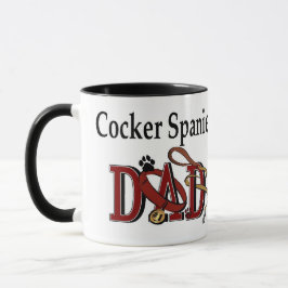コッカースパニエル犬パパギフト マグカップ