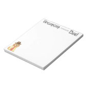 コッカースパニエル犬パパ ノートパッド (回転)