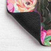 コッカースパニエル犬フローラマウスパッド マウスパッド (コーナー)