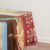 コッカースパニエル犬ホリデーベーキング:フェスティバルクリスマス テーブルクロス (インサイチュ)