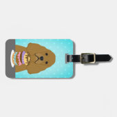 コッカースパニエル犬ラゲッジタグ ラゲッジタグ (正面横)