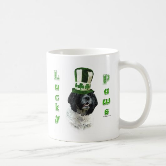 コッカースパニエル犬ラッキーポーズ コーヒーマグカップ (右)