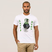 コッカースパニエル犬ラッキーポーズ Tシャツ (正面フル)