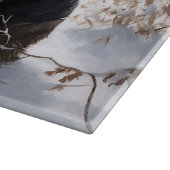 コッカースパニエル犬レッツスノークリスマス カッティングボード (角)