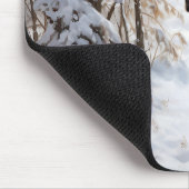 コッカースパニエル犬レッツスノークリスマス マウスパッド (コーナー)