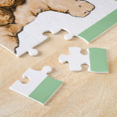 コッカースパニエル犬伝統オブラブ ジグソーパズル (側面)