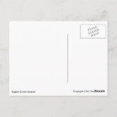 コッカースパニエル犬友好 ポストカード (裏面)