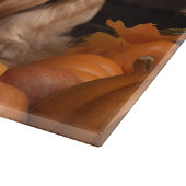 コッカースパニエル犬子犬オータムデライトカボチャ カッティングボード (角)