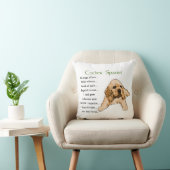 コッカースパニエル犬子犬ラバーズアート クッション (椅子)