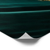 コッカースパニエル犬子犬 ポスター (角)