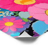 コッカースパニエル犬犬と花004 – テーラージュエル ポスター (コーナー)