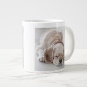 コッカースパニエル犬犬 ジャンボコーヒーマグカップ (正面右)