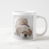 コッカースパニエル犬犬 ジャンボコーヒーマグカップ (右)