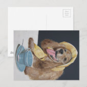 コッカースパニエル犬犬 ポストカード (正面/裏面)