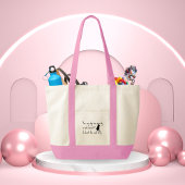 コッカースパニエル犬私の犬は不安をオフにする トートバッグ