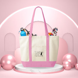 コッカースパニエル犬私の犬は不安をオフにする トートバッグ