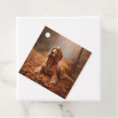 コッカースパニエル犬紅葉秋インスパイア フェイバータグ (インサイチュ)