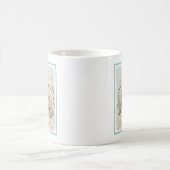 コッカースパニエル犬絵画バフズ – オリジナルドッグアート コーヒーマグカップ (中央)