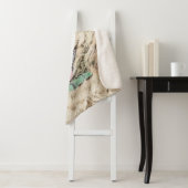 コッカースパニエル犬絵画バフズ – オリジナルドッグアート シェルパブランケット (インサイチュ)