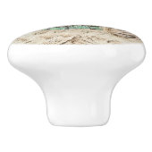 コッカースパニエル犬絵画バフズ – オリジナルドッグアート セラミックノブ (側面)