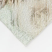 コッカースパニエル犬絵画バフズ – オリジナルドッグアート フリースブランケット (角)