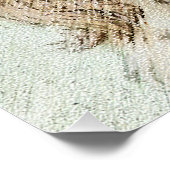 コッカースパニエル犬絵画バフズ – オリジナルドッグアート ポスター (コーナー)