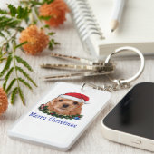 コッカースパニエル犬 キーホルダー (正面右)