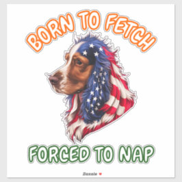 コッカースパニエル犬 シール