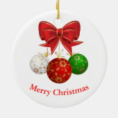 コッカースパニエル犬 セラミックオーナメント (裏面)