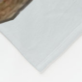 コッカースパニエル犬 フリースブランケット (角)