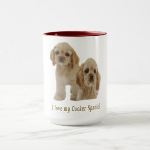 コッカースパニエル犬 マグカップ