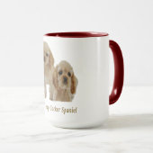 コッカースパニエル犬 マグカップ (正面右)