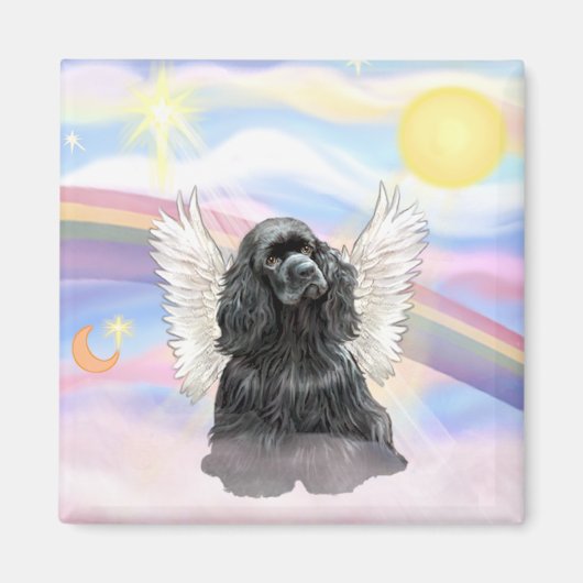 コッカースパニエル犬 マグネット (正面)