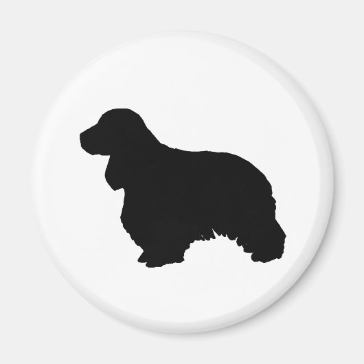 コッカースパニエル犬 マグネット (正面)