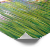 コッカースパニエル犬（黒） – ユリ2 ポスター (角)