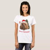 コッカースパニエル犬 Tシャツ (正面フル)